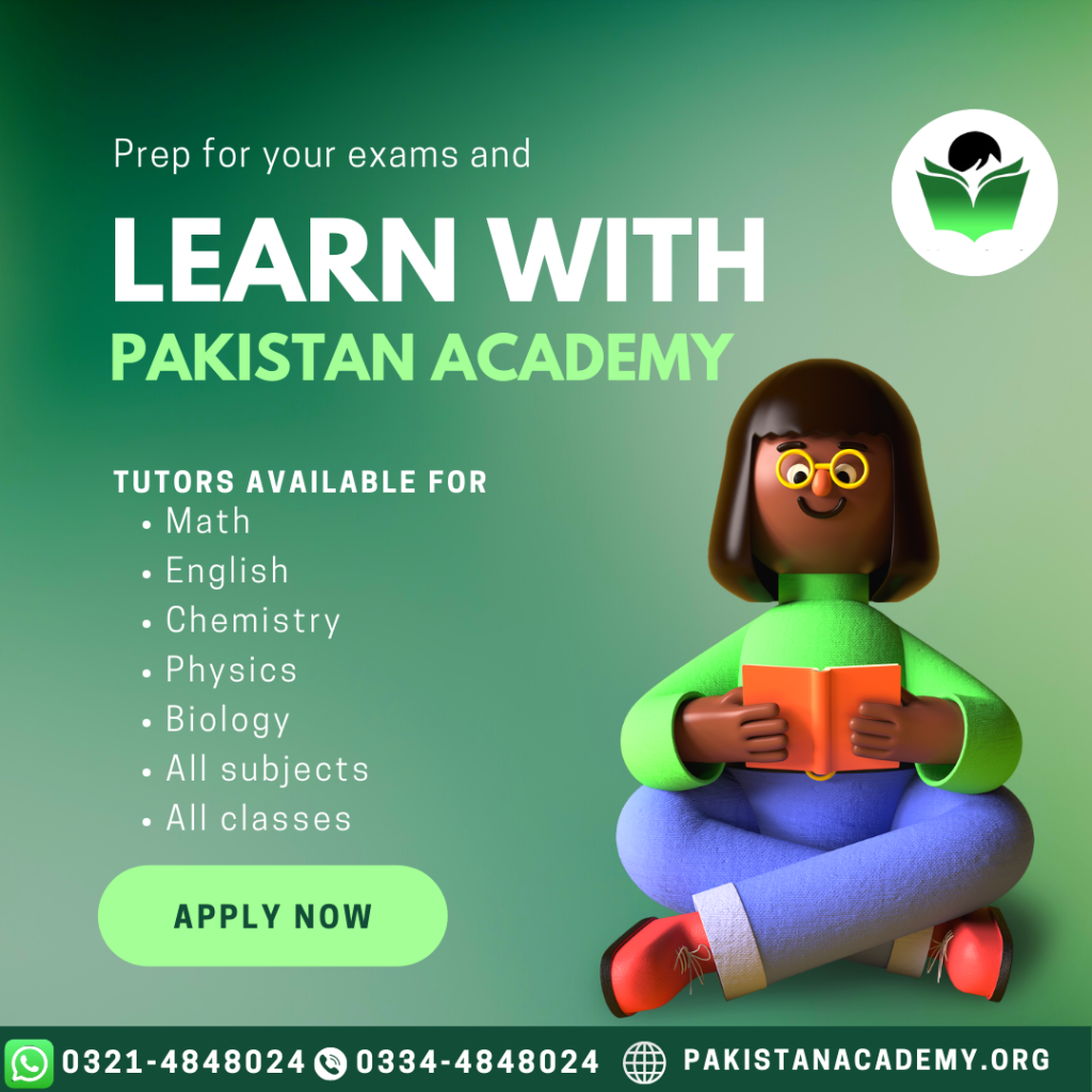 Home tuition in lahore pakistan academy